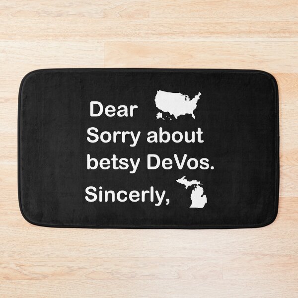 Item preview, GRETCHEN WHITMER BETSY DEVOS SHIRT designed and sold by boxofstories.