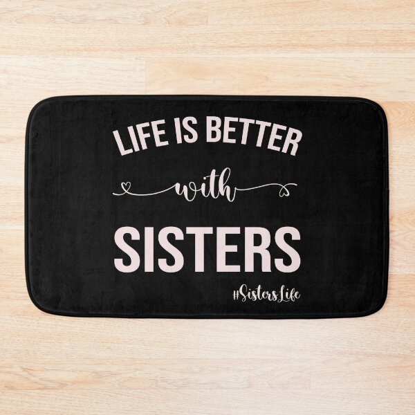 Item preview, La vida es mejor con Sisters Gift Idea Matching sisters exchange designed and sold by FreedomTree.