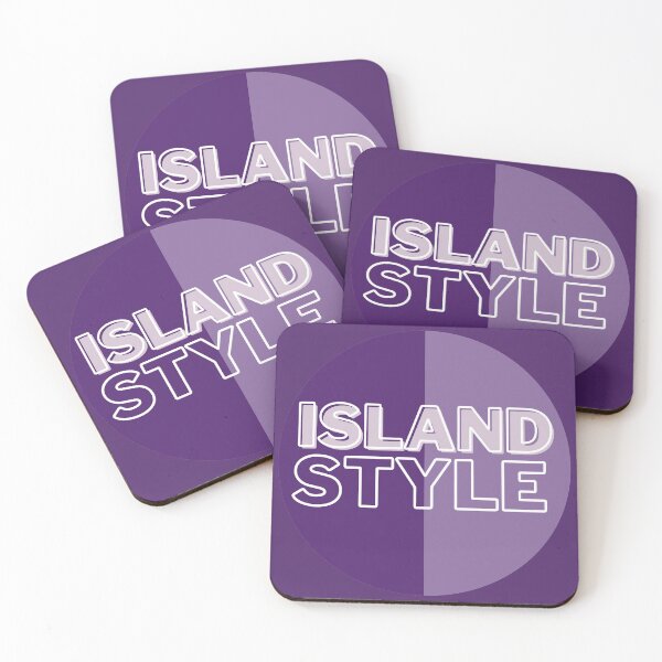Item preview, island style hawaii purple tricolor circle  designed and sold by maplunk.