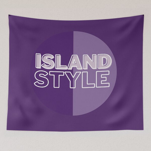 Item preview, island style hawaii purple tricolor circle  designed and sold by maplunk.