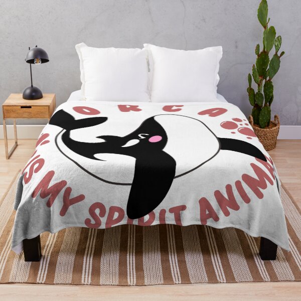 Item preview, the orca is my spirit animal cute designed and sold by enigmatyc.