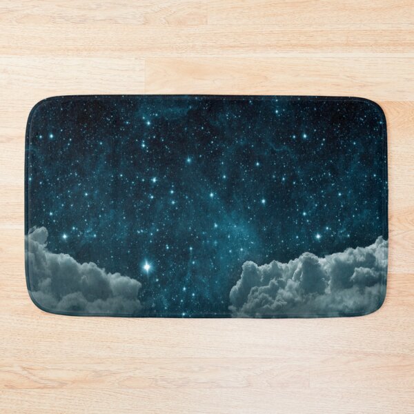 Item preview, Blue galaxy stars and clouds tumblr designed and sold by BlankaDesigns.
