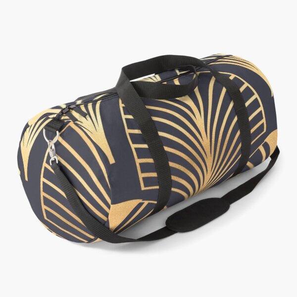 Item preview, Black and Gold Fan Duvet, and Pillow Covers. designed and sold by SacredsDesigns.