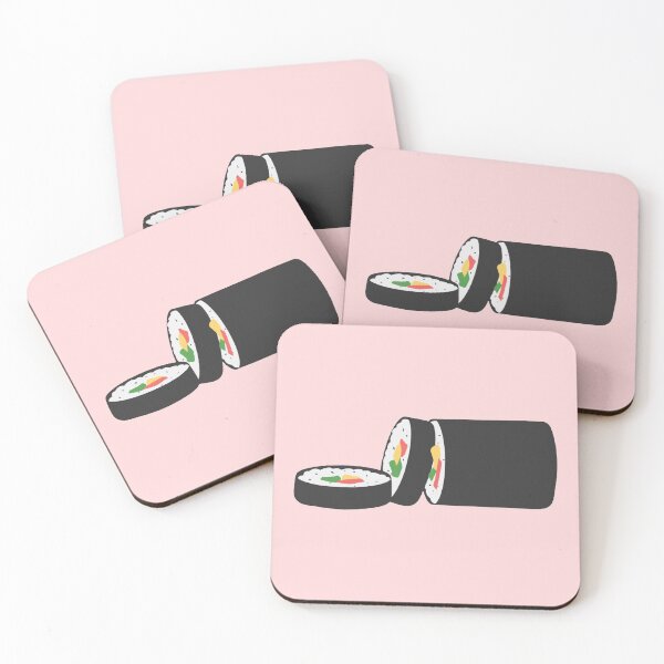 Item preview, Kimbap Sticker Design 3 designed and sold by PositiveStudio.