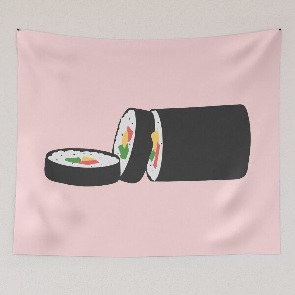Item preview, Kimbap Sticker Design 3 designed and sold by PositiveStudio.