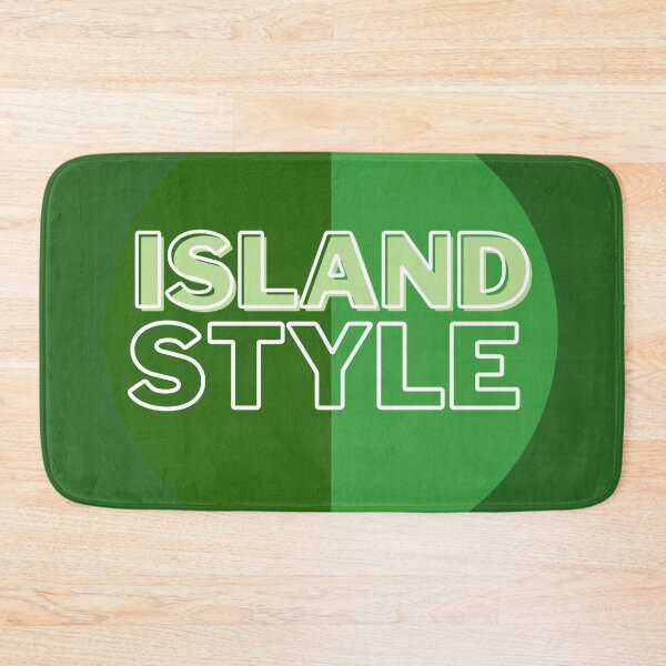 Item preview, island style hawaii dark green tricolor circle  designed and sold by maplunk.