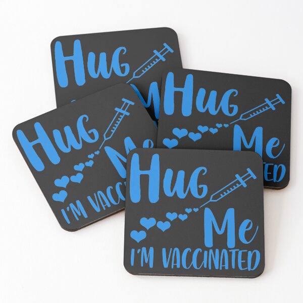 Item preview, Hug me I'm Vaccinated designed and sold by Mande Arts.