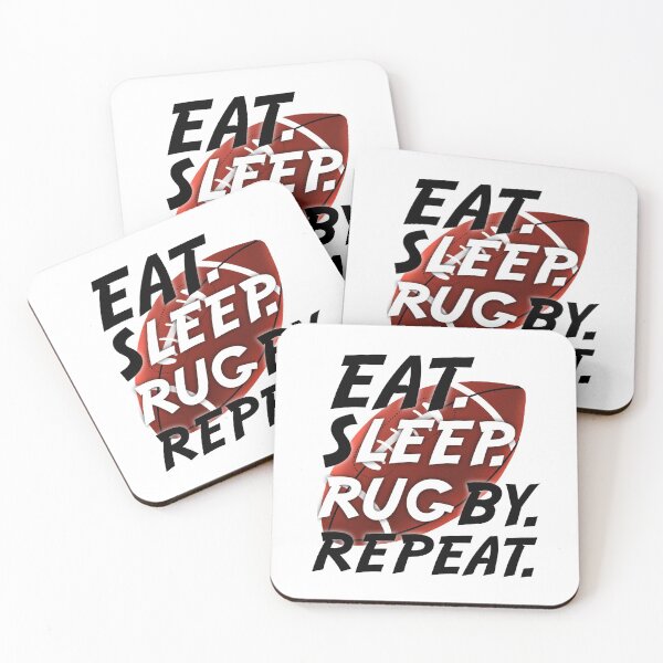 Item preview, Eat sleep rugby repeat 5 designed and sold by Ripoubsb.
