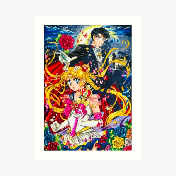 Sailor Moon Art Prints Redbubble