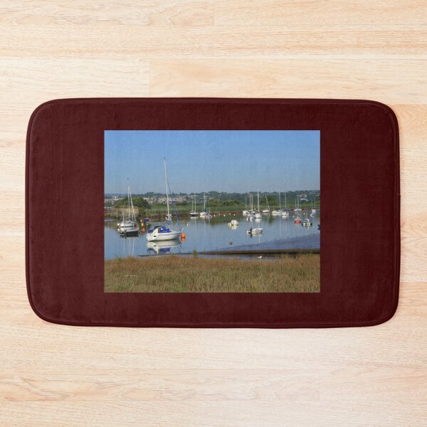Item preview, Topsham Boats on a Calm Day designed and sold by Vaengi.