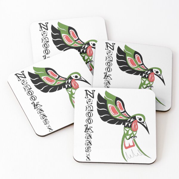 Item preview, Indigenous Hummingbird (Nenookaasi) designed and sold by KendraHowland.