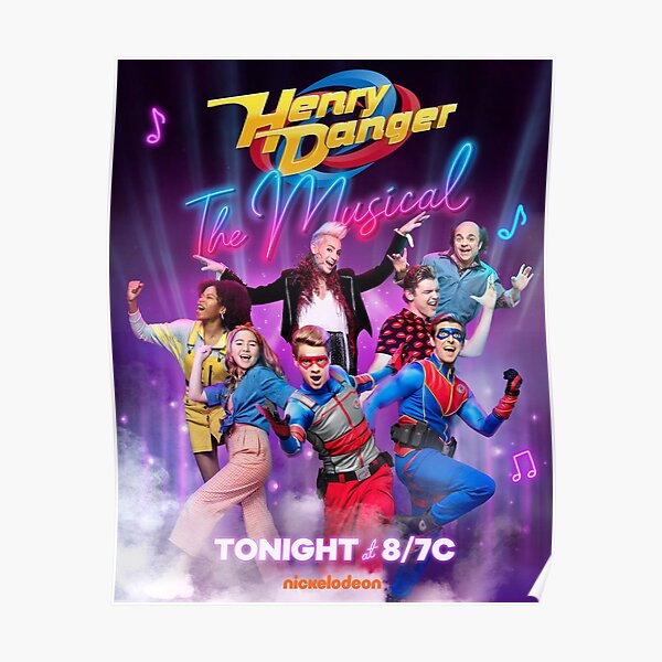 Capitán henry danger nickelodeon Póster