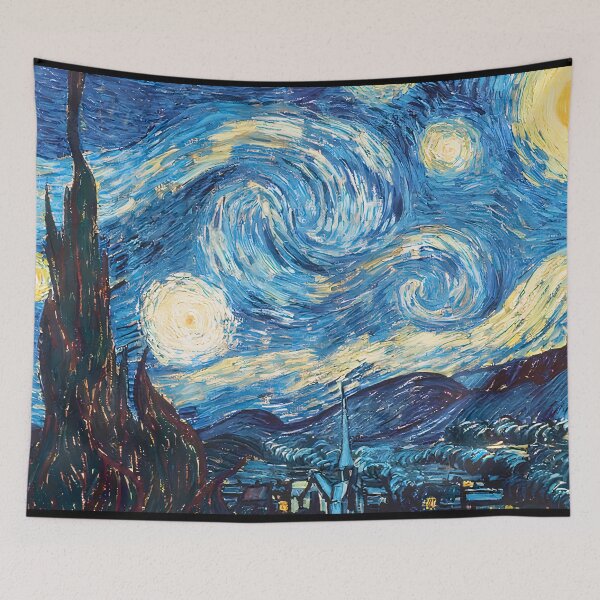 Item preview, Vincent van Gogh- starry Night designed and sold by BtsArmy02.