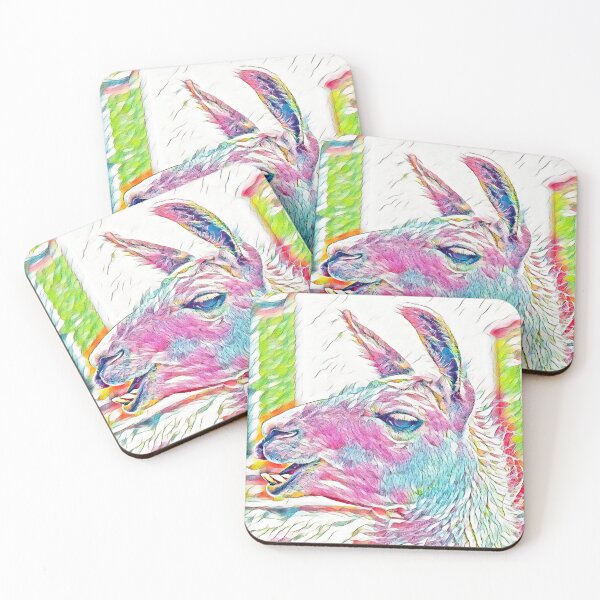 Item preview, Color Pop Llama  designed and sold by Cute Designs Shop.