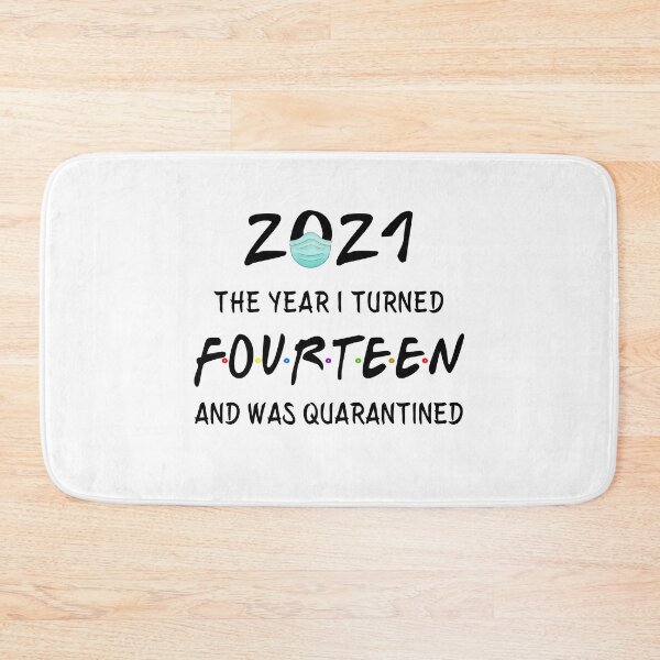 Item preview, 2021 I Turned 14 and was Quarantined Birthday 2021 kids designed and sold by AnimaLovers.