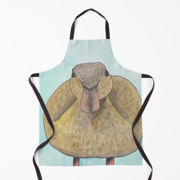 Item preview, mallard hen duck watercolor art designed and sold by TheWaterBirds.