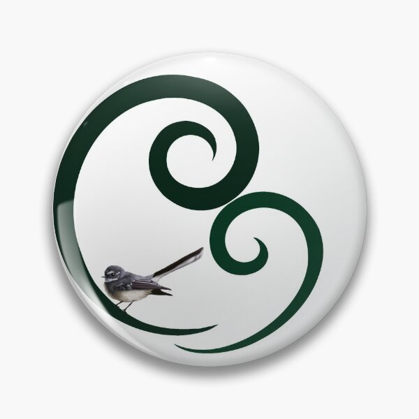 Item preview, Aroha Koru fantail  designed and sold by Mayakiwi.