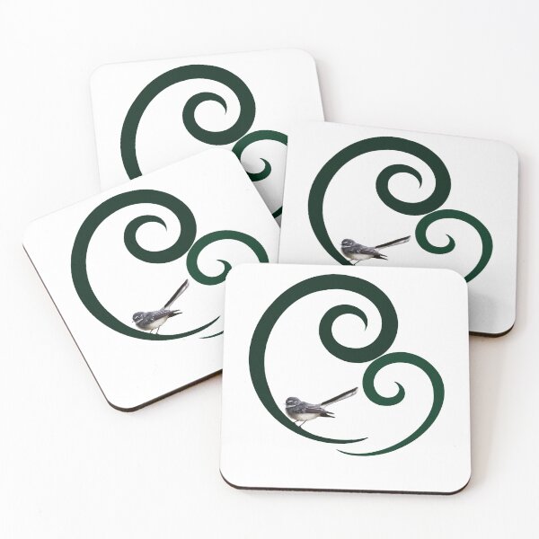 Item preview, Aroha Koru fantail  designed and sold by Mayakiwi.