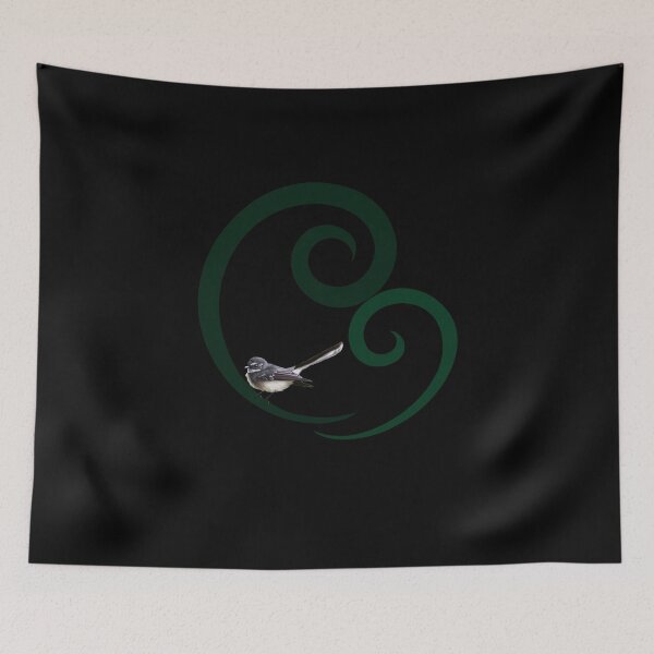 Item preview, Aroha Koru fantail  designed and sold by Mayakiwi.