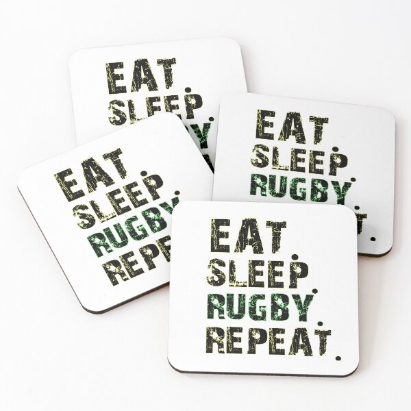 Item preview, Eat sleep rugby repeat 5 designed and sold by Ripoubsb.