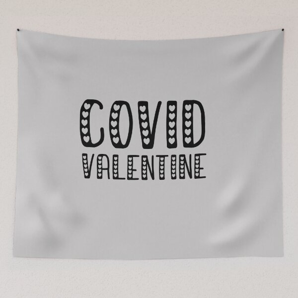 Item preview, Covid Valentine Gray designed and sold by DamaliePierre.