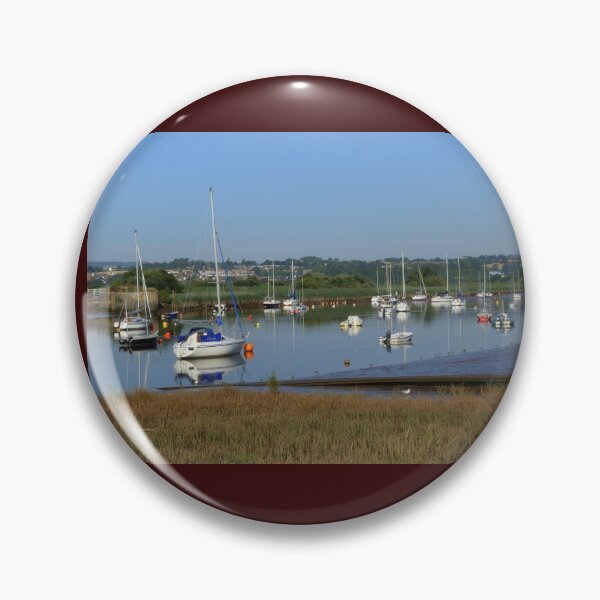 Item preview, Topsham Boats on a Calm Day designed and sold by Vaengi.