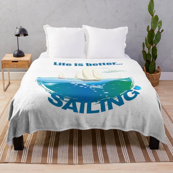 Item preview, Life is better sailing designed and sold by bjazmoore.