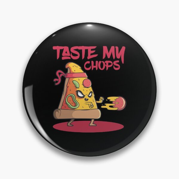 Item preview, Karate pizza - taste my chops designed and sold by kcaandwu.