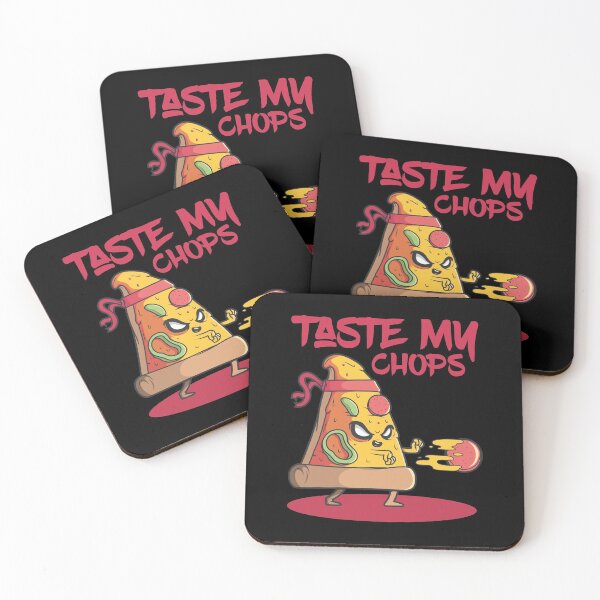 Item preview, Karate pizza - taste my chops designed and sold by kcaandwu.