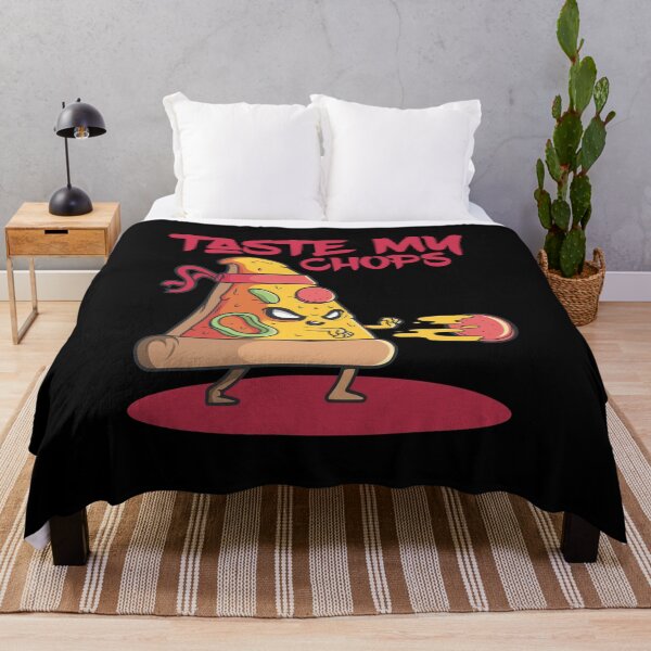 Item preview, Pizza de karate: prueba mis chuletas designed and sold by kcaandwu.
