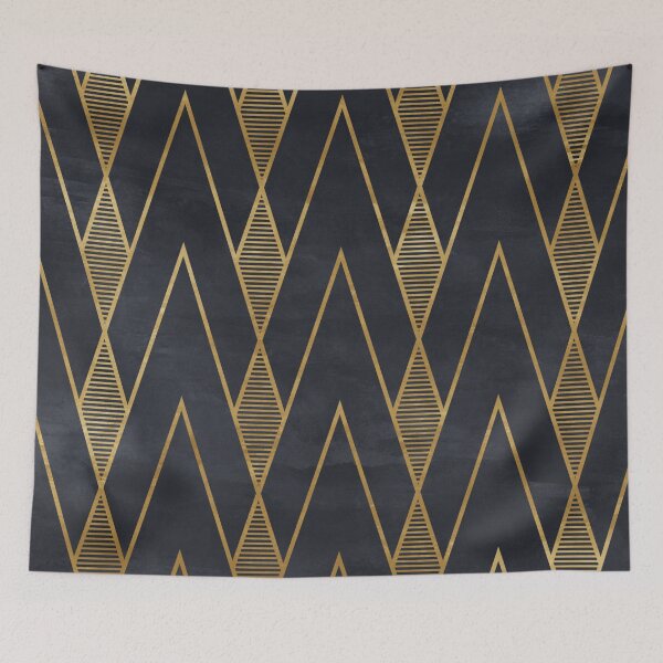 Item preview, Black and Gold Arrow Duvet, and Pillow Covers. designed and sold by SacredsDesigns.