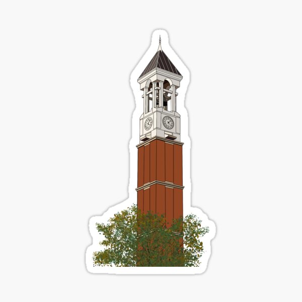 Item preview, Purdue bell tower designed and sold by latinartistry.