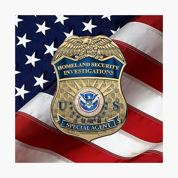 homeland security of livestation special agent logo