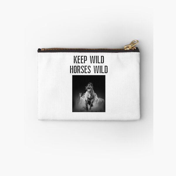 Item preview, Keep Wild Horses Wild Design designed and sold by EarthArtDesigns.