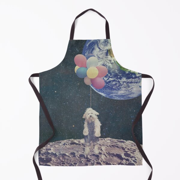 Item preview, First dog on the moon // retro surreal collage artwork designed and sold by Dorota Nowacka.