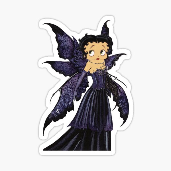 Betty Boop Gothic Queen Sticker