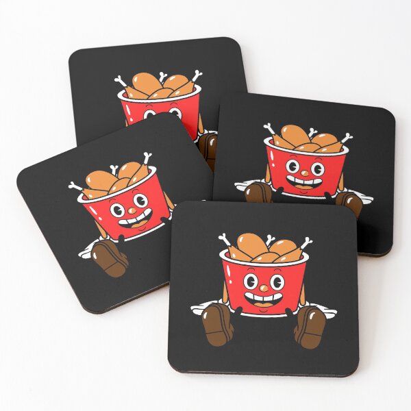 Item preview, Funny chicken bucket man design designed and sold by KeepItSimple089.