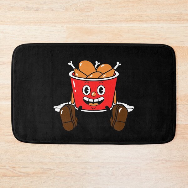 Item preview, Funny chicken bucket man design designed and sold by KeepItSimple089.