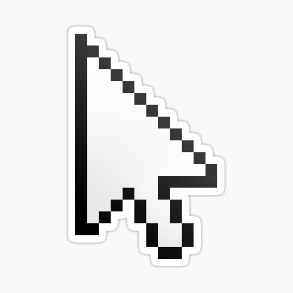 Mouse Cursor Stickers Redbubble