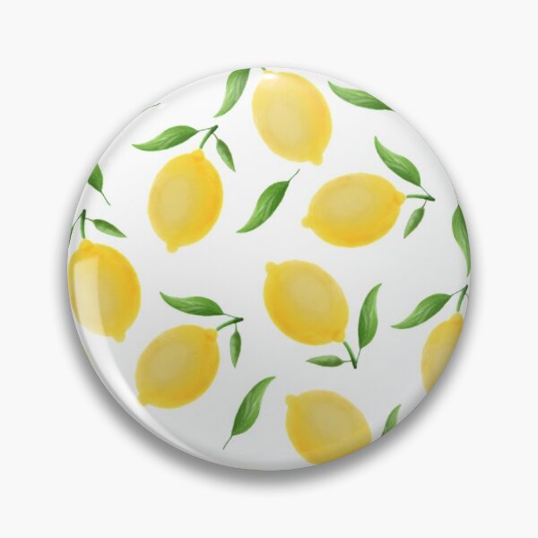 Item preview, Bright yellow lemon pattern   designed and sold by nadiahaq.