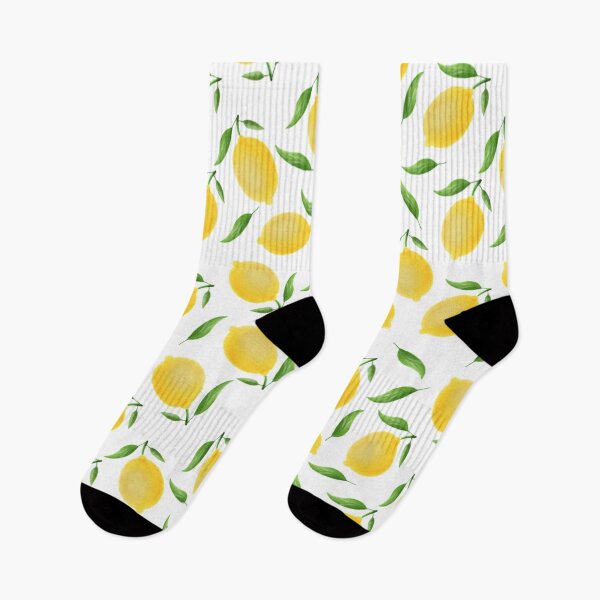 Item preview, Bright yellow lemon pattern   designed and sold by nadiahaq.