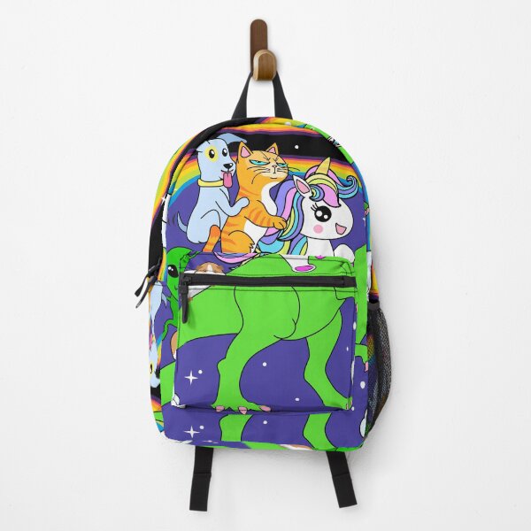 Item preview, Unicorn Cat Dog Guinea Pig & Alien Riding Dinosaur T Rex Magical designed and sold by AwesomeDistrict.