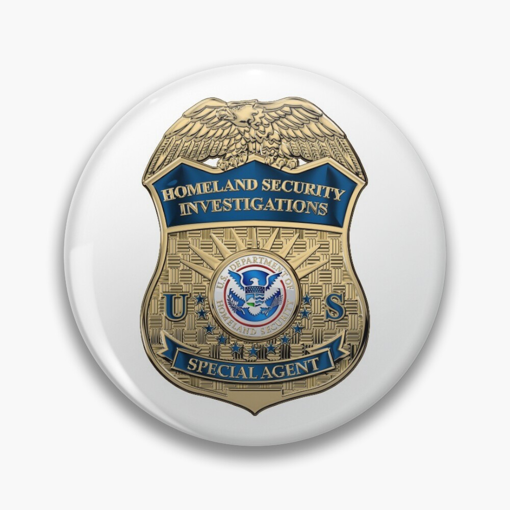 Homeland Security Investigations - HSI Special Agent New Badge over White  Leather" Magnet for Sale by Captain7 | Redbubble