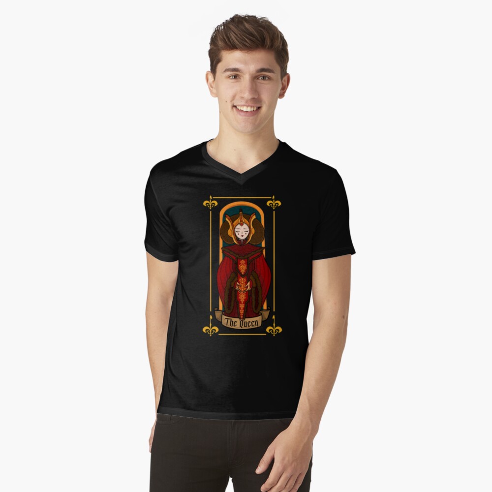 Item preview, V-Neck T-Shirt designed and sold by momomxoficial.