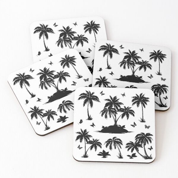 Item preview, Palm Tree Silhouette Digital Art  designed and sold by GL Digital Artwork .