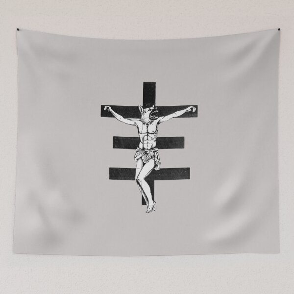 Item preview, Psychic TV cross design designed and sold by NovayaMuzyka.