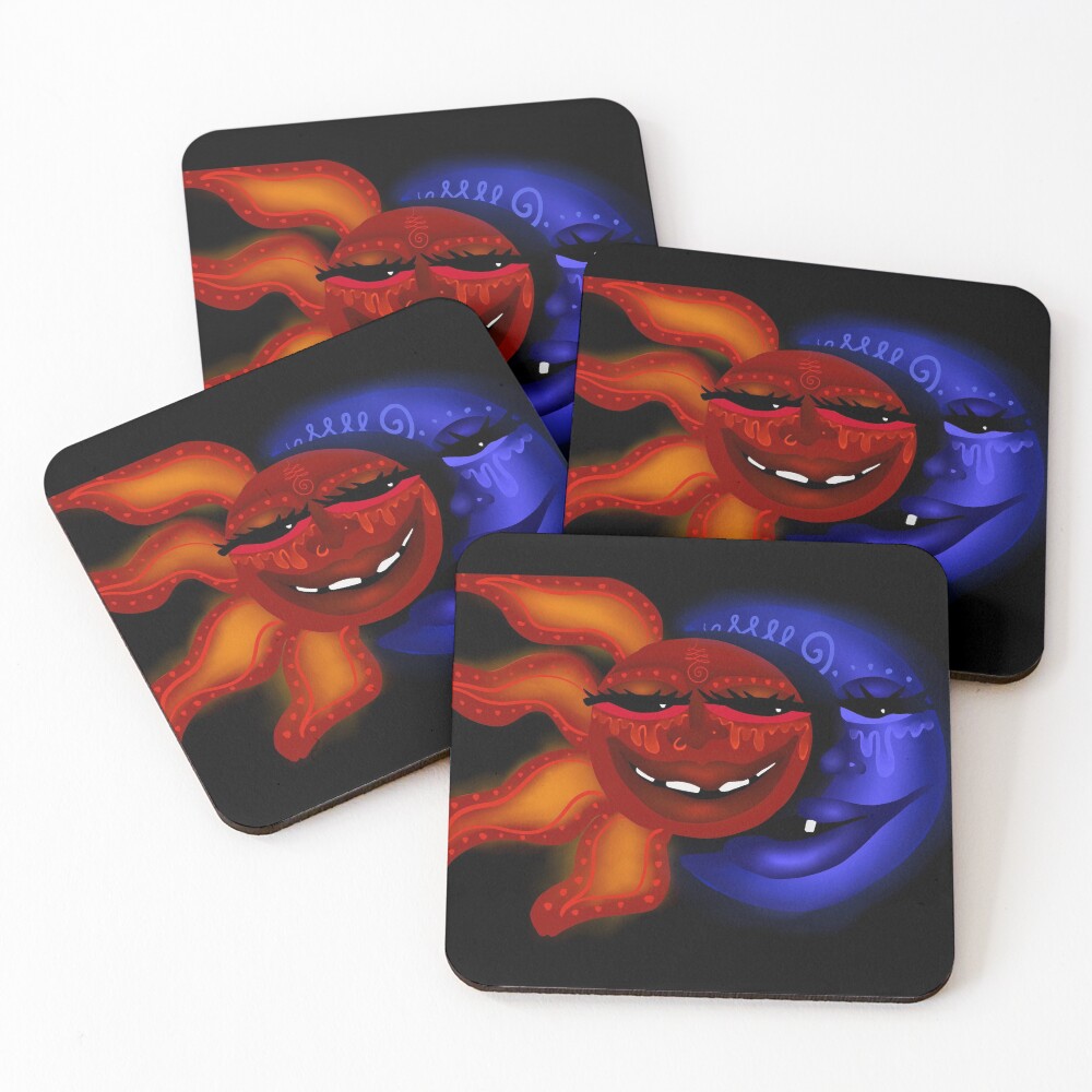 Item preview, Coasters (Set of 4) designed and sold by Shayananda.