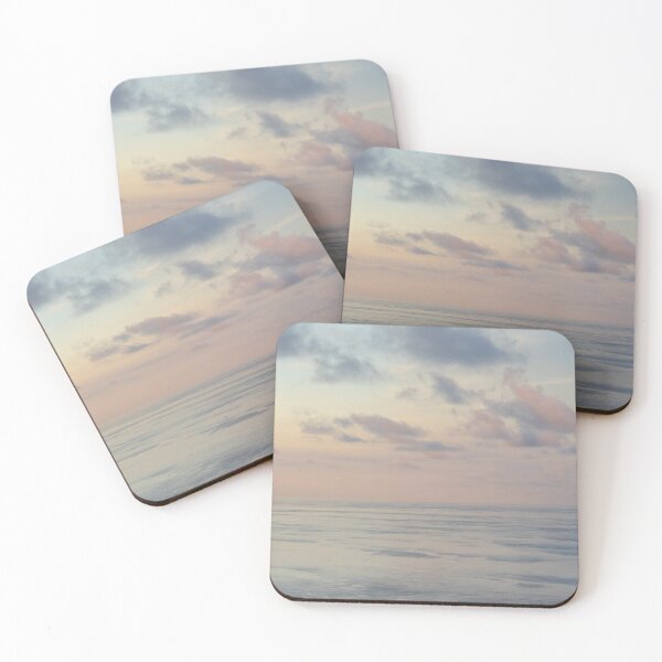 Item preview, Beautiful Pink Sunset open ocean and clouds designed and sold by JapanTees.