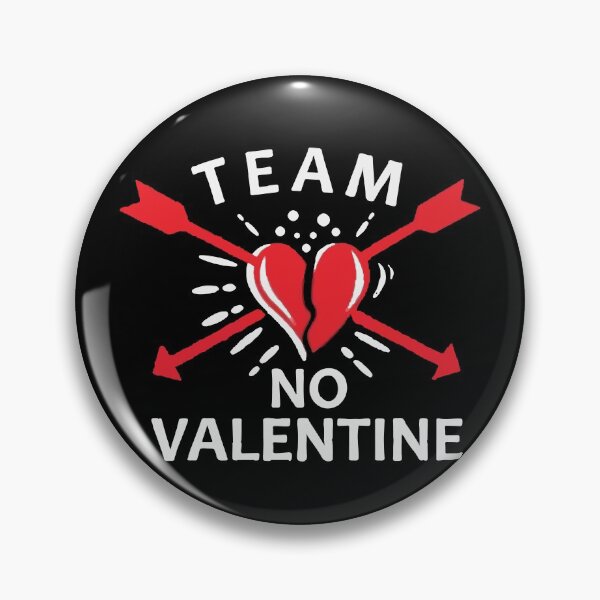 Item preview, Team No Valentine Funny Quote designed and sold by mouad naouiri.