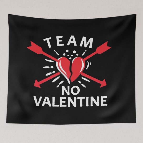 Item preview, Team No Valentine Funny Quote designed and sold by mouad naouiri.